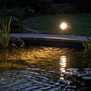 LEDS C4 Proyector Ip66 Helio Aisi 316 Gu10 8W Acero Inoxidable Aisi 316 333Lm