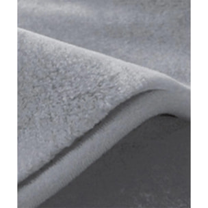 Coperta Plaid Grigio in tinta unita con morbido pile di poliestere