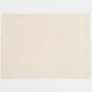 Mantel individual algodón liso