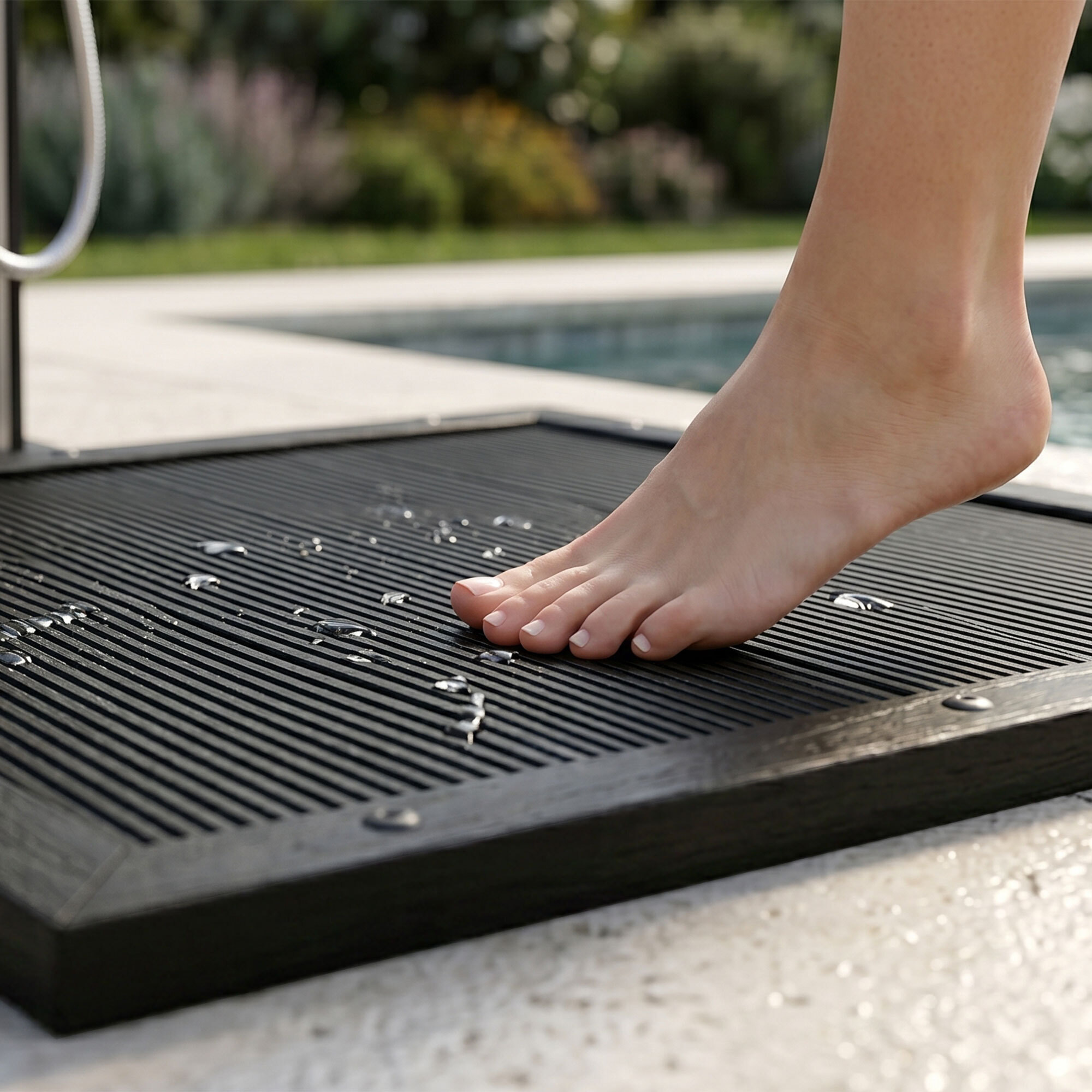 Dasar - Pedana Per Doccia Solare Da Giardino In Pvc