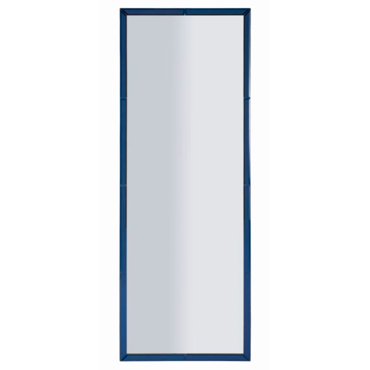 SPECCHIO DA MURO BERLINO BLU CM 55X2X150 (MISURA SPECCHIO CM 49X143,5)