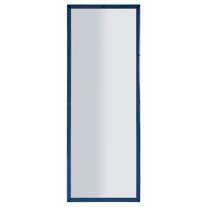 SPECCHIO DA MURO BERLINO BLU CM 55X2X150 (MISURA SPECCHIO CM 49X143,5)