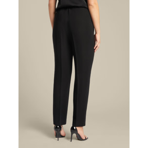 Elena Mirò - Pantaloni slim in cady stretch - Nero