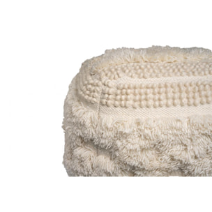 Tabouret semi artisanal en laine SEDE