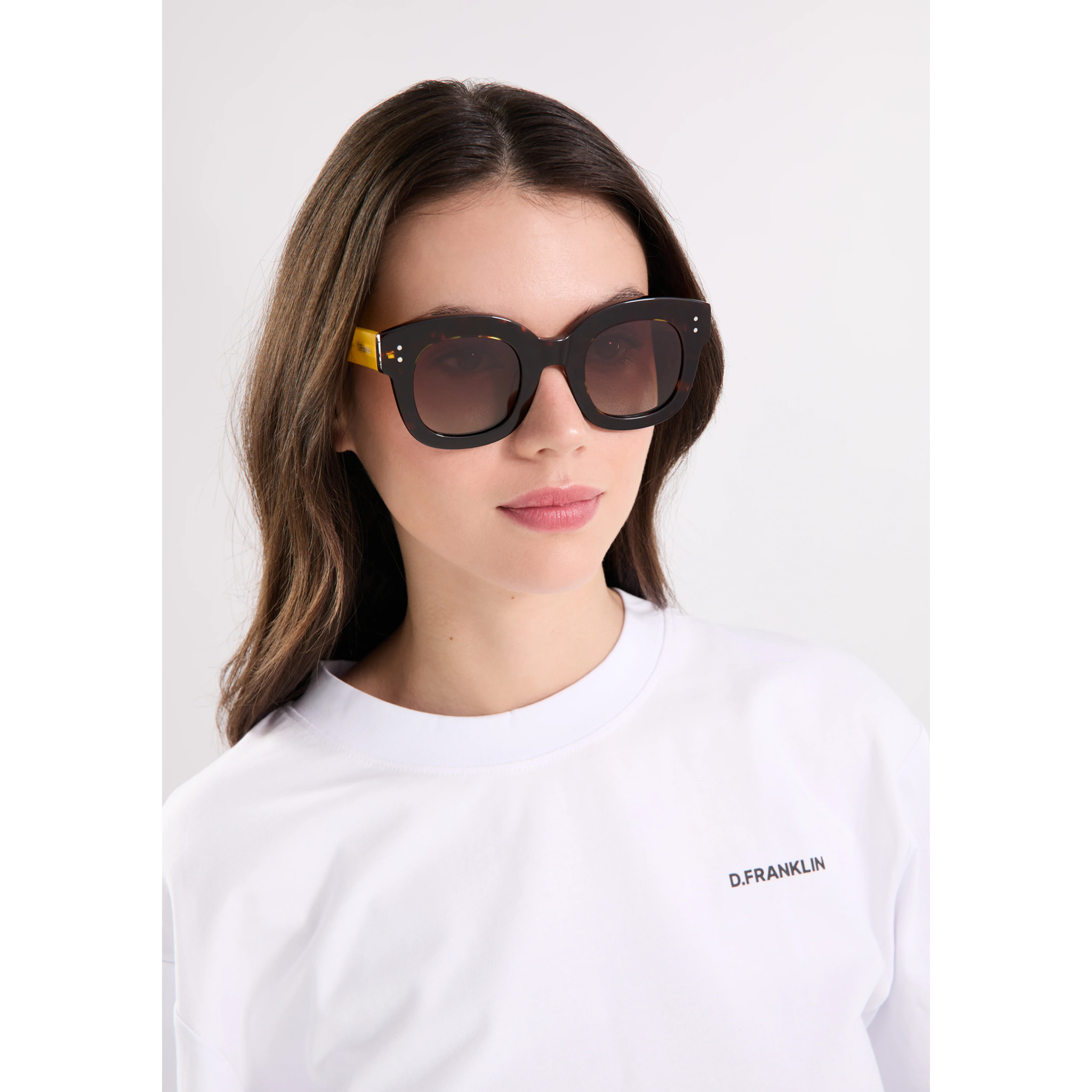 Gafas De Sol D. Franklin Holly Tort  Gradient