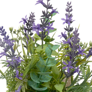 Composition florale Artificielle Prov Lavande 29 cm