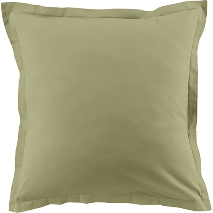 Lot De 2 Taies D'oreiller 100% Coton 57fils Verveine