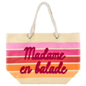 Sac De Plage Rayures