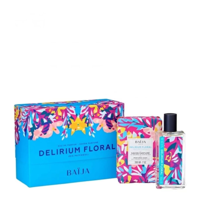 Delirium Floral - Coffret Parfum 50 ml et Savon Solide 200 g