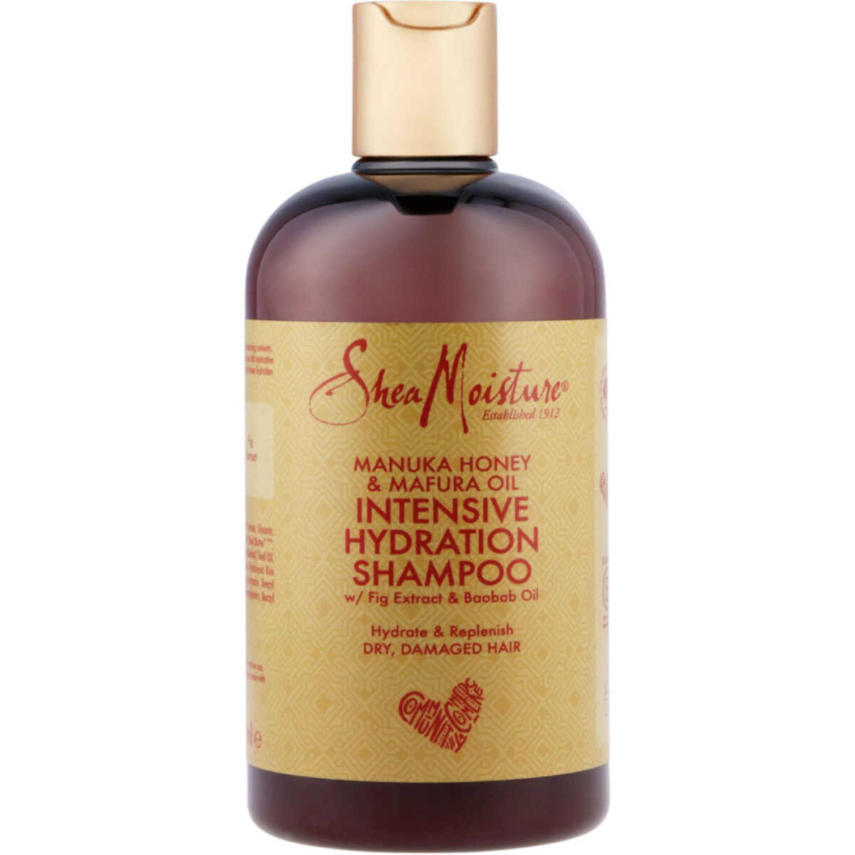 Pack de 3 - Shampooing Shea Moisture Hydratation Intense au Miel de Manuka et huile de Mafura (384ml)