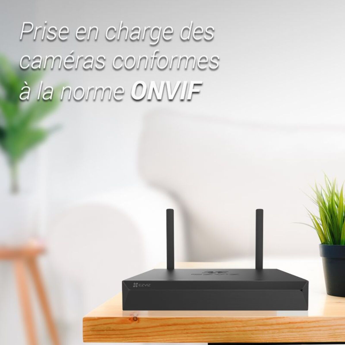 Pack sécurité EZVIZ Wifi NVR X5S 4 à 8 caméras
