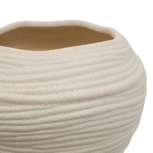 Vase Prudi blanc H22cm