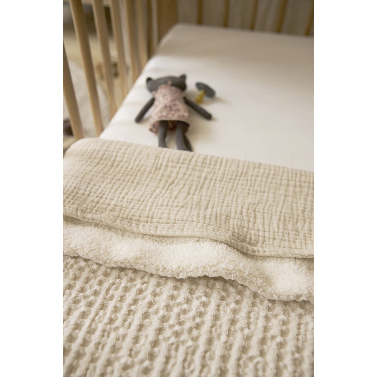 Manta Minicuna Moufflon Tog 2.0 Me-Waffle