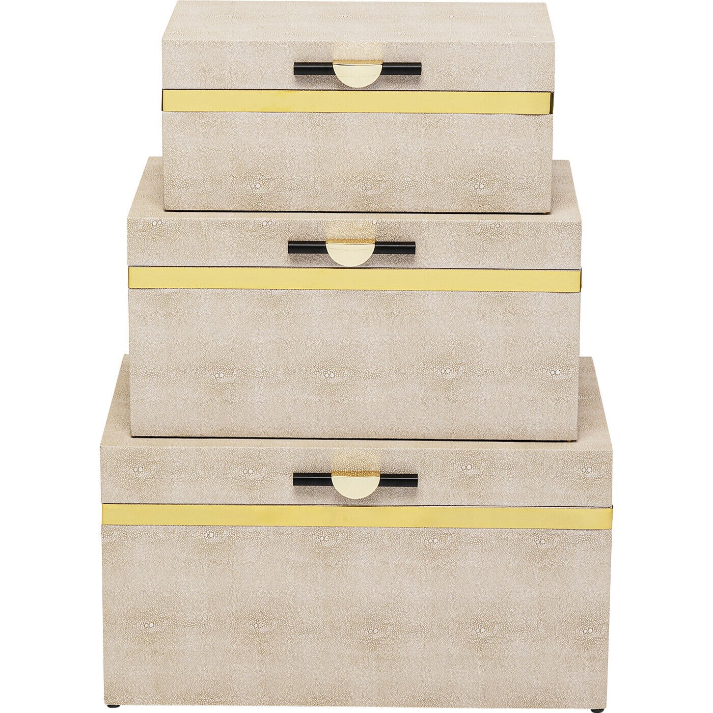 Boîtes Classy hautes set de 3 Kare Design