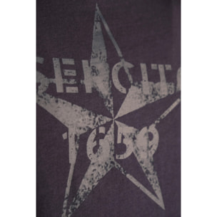 T-shirt Esercito blu in cotone uomo