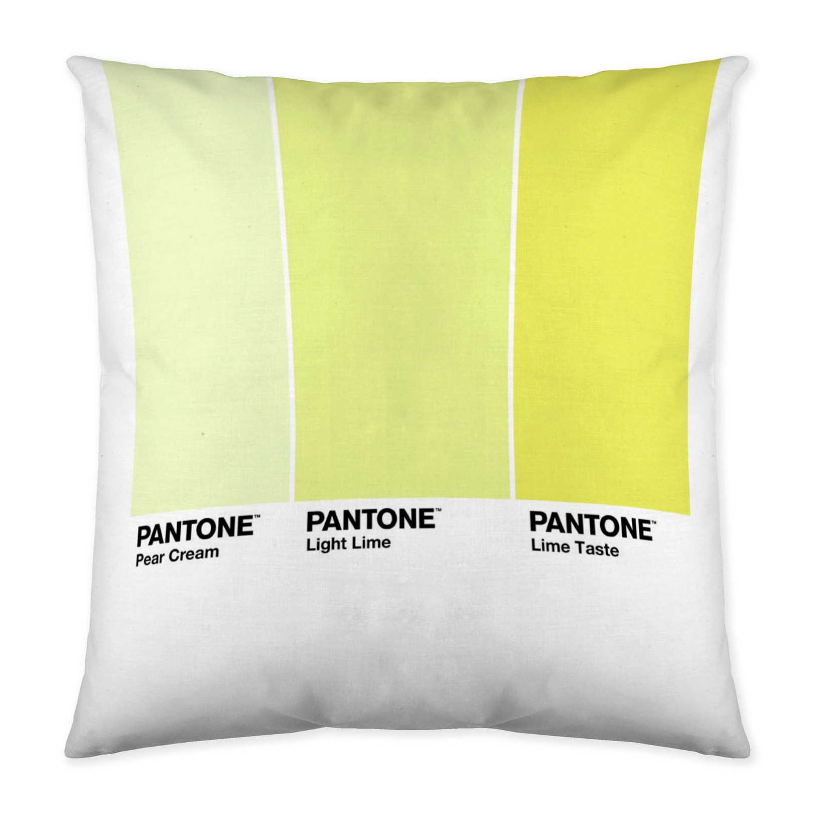 Pantone - Funda de Cojín Estampado - Con Cremallera - Sin relleno - 100% Algodón - Ombre C