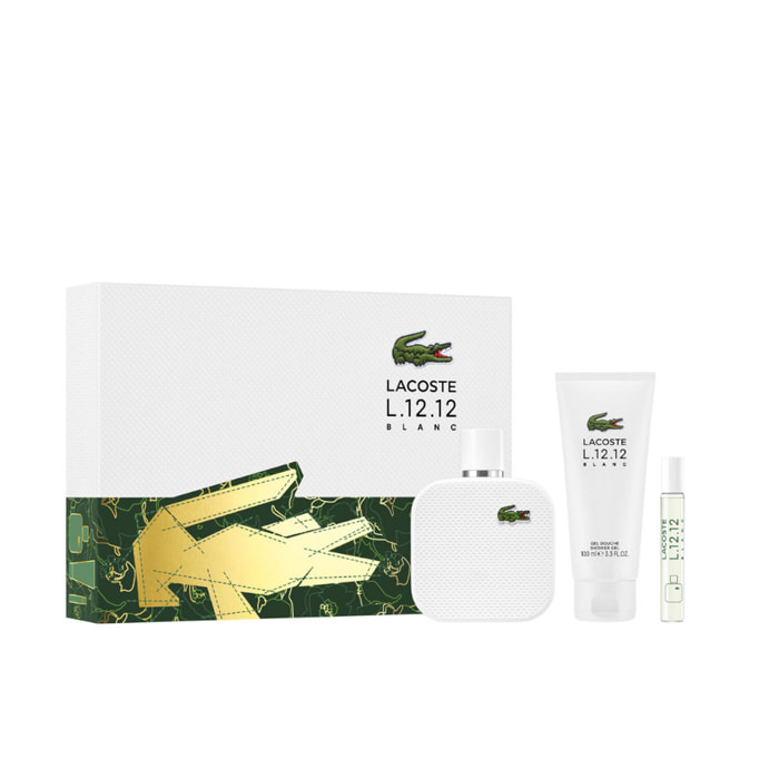 L.12.12 Blanc - Coffret Eau de toilette 100 ml + 2 Produits