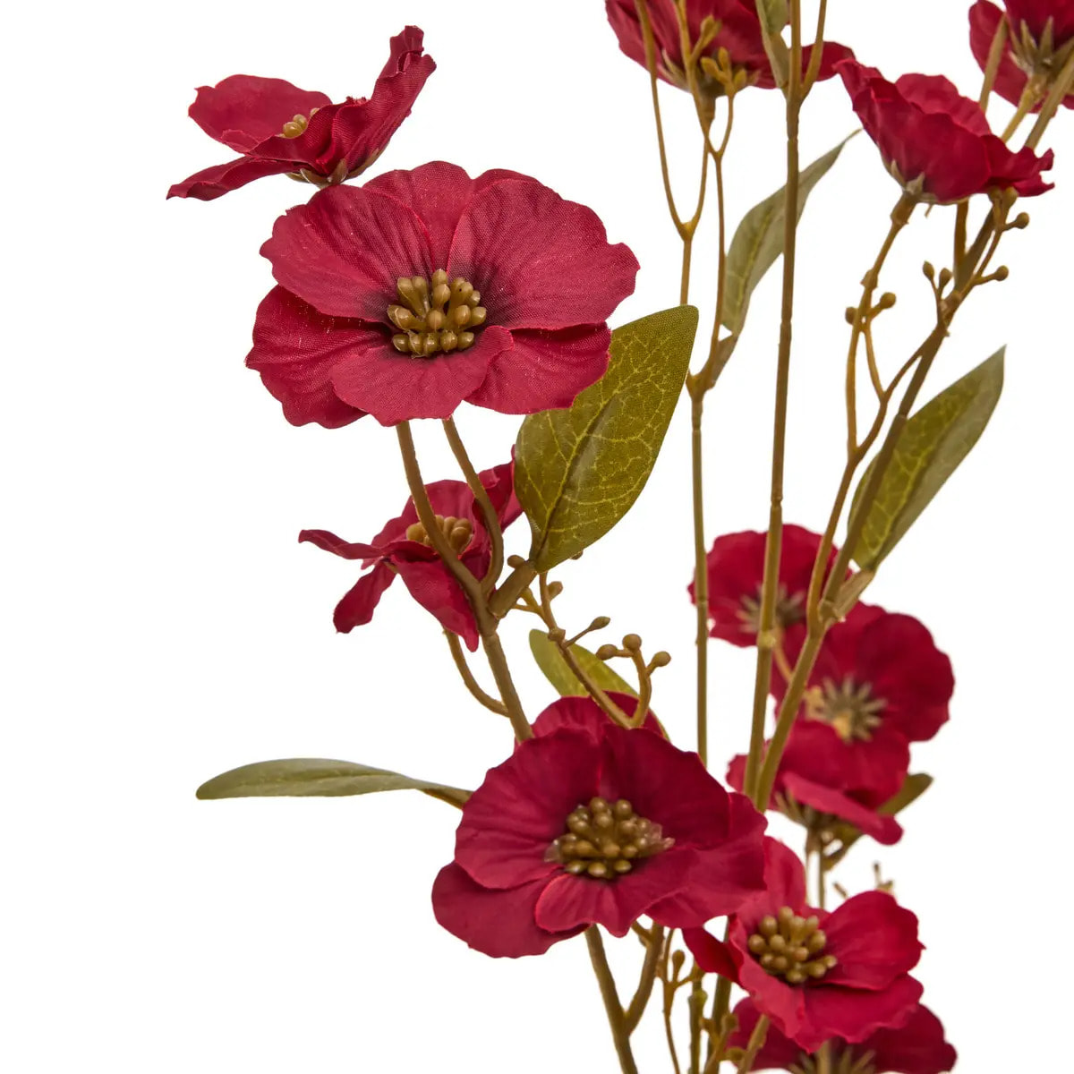 Tige d'anémone Crush H.93cm rouge