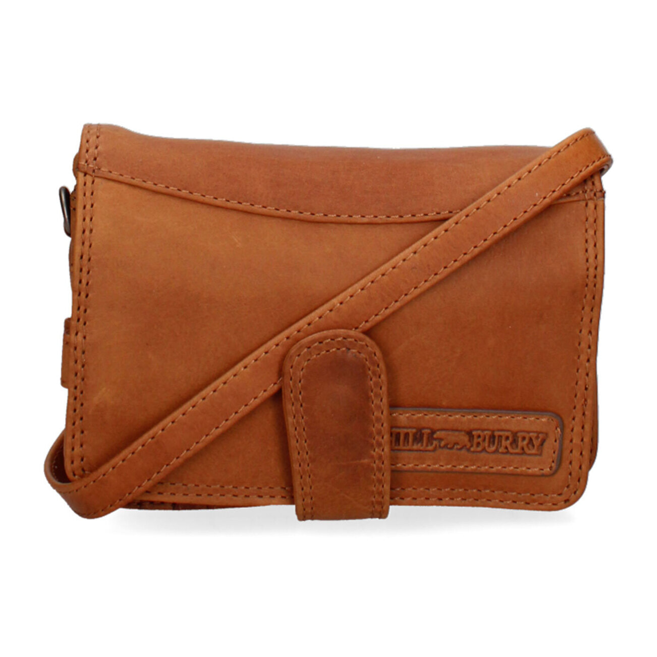 Borsa a tracolla  da uomo In Vera pelle Made in Italy 20x11x10 cm