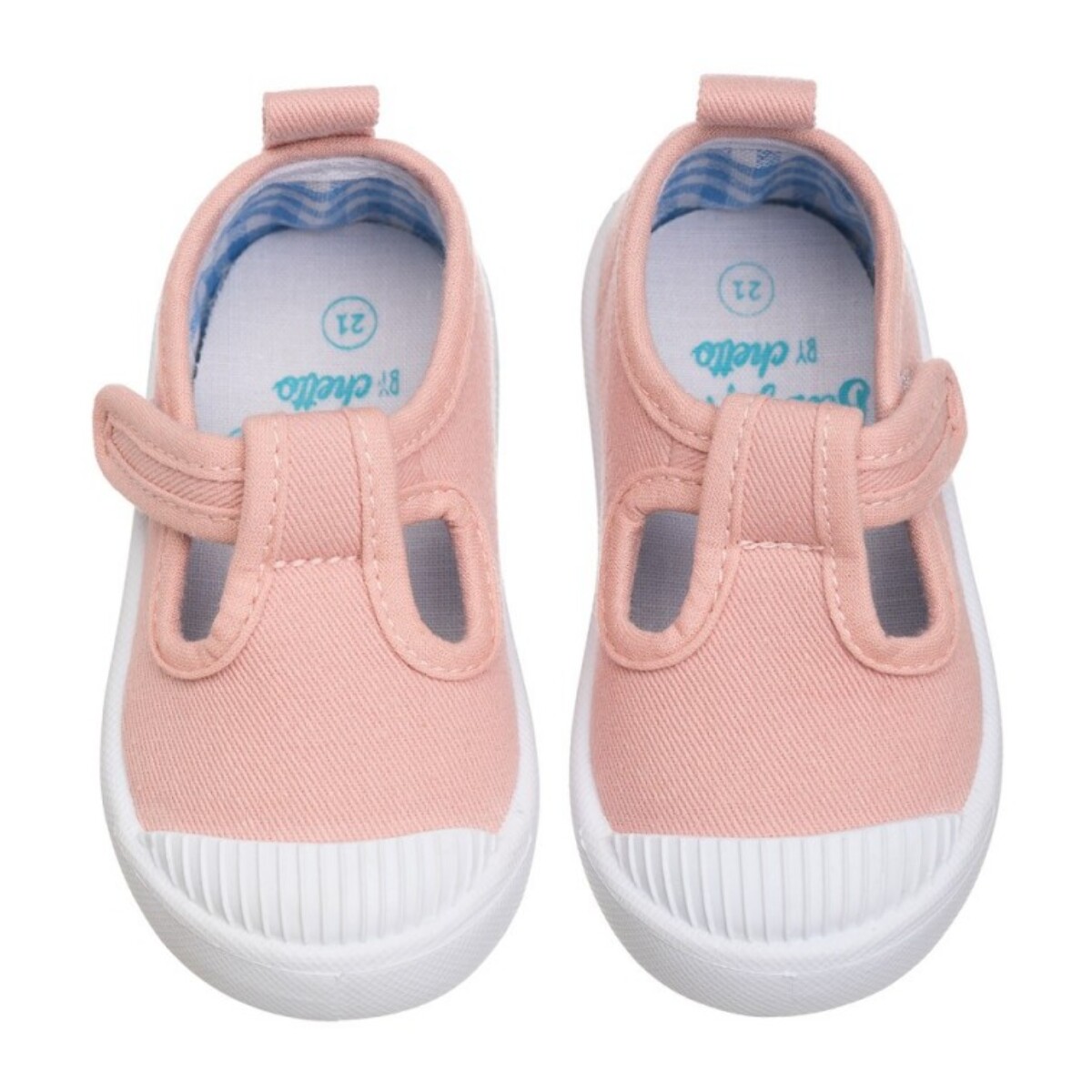 Lona rosa con Velcro, básica, versátil y cómoda, ideal para combinar con todo