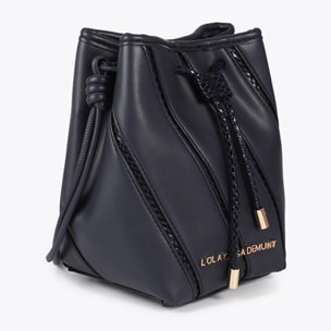 Tracolla con dettagli effetto serpente