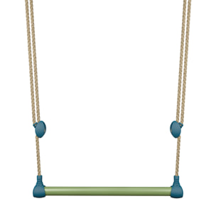 Balançoire en bois poutre métal 3 m Adulte SKYLER 2 - 3 personnes