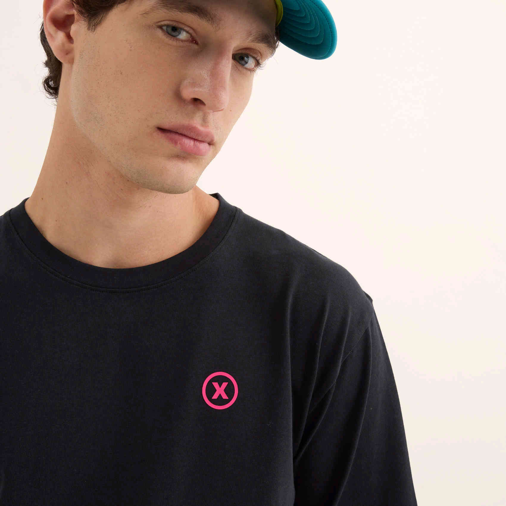 Camiseta Estilo Urbano Oversize Algodón Orgánico Antracita STREETWEAR T-SHIRT ANTHRACITE