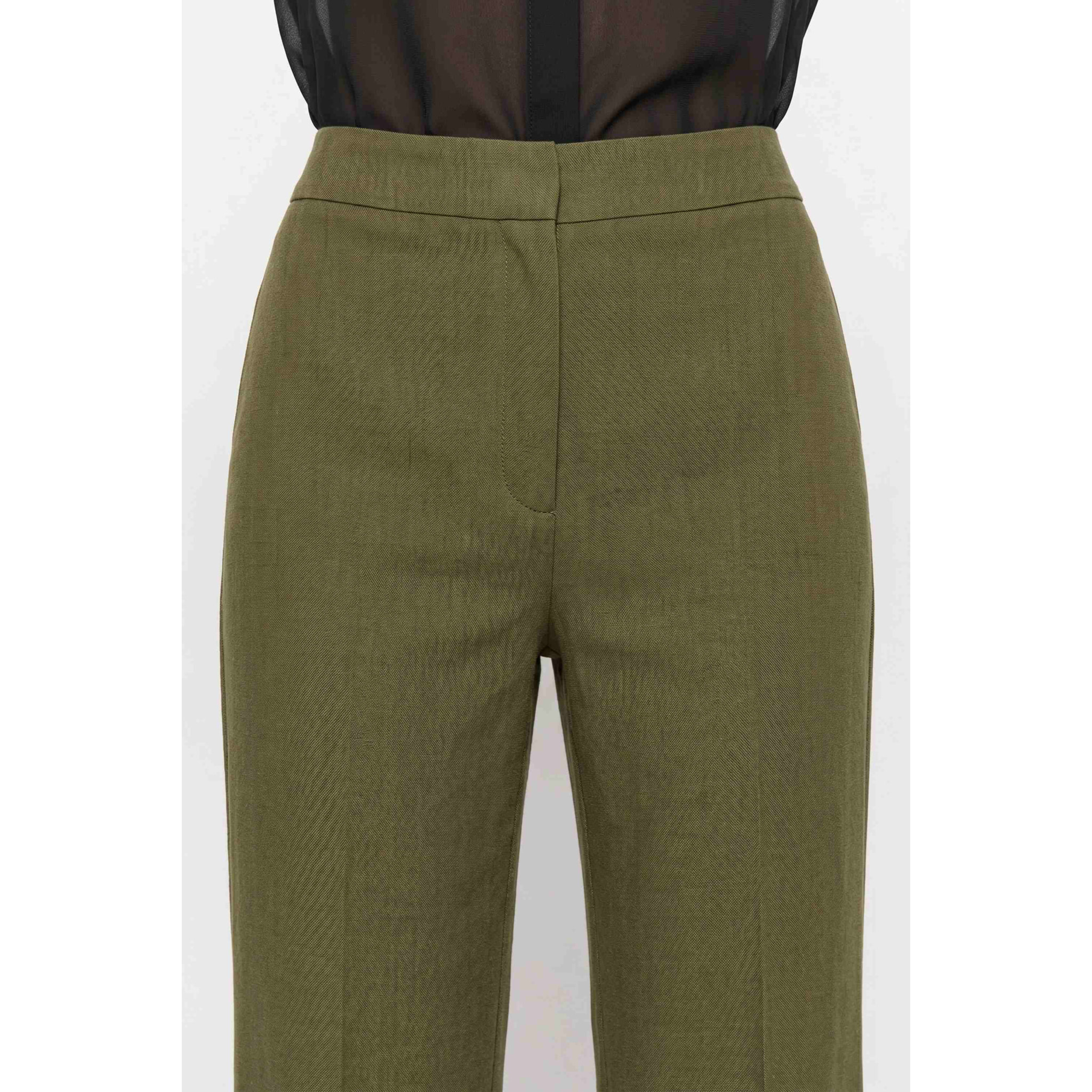 Kocca - Pantaloni sartoriali da donna a vita alta e gamba larga Donna