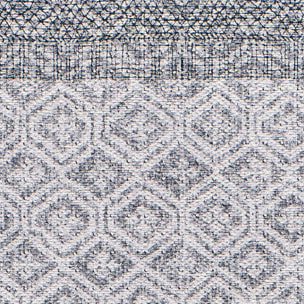 NEILA Alfombra vintage plegable en gris, varias medidas disponibles