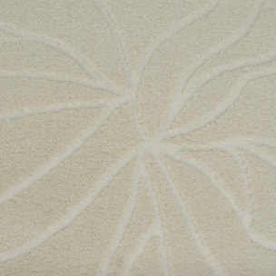 MEMPHIS - Tapis géométrique crème à poils courts