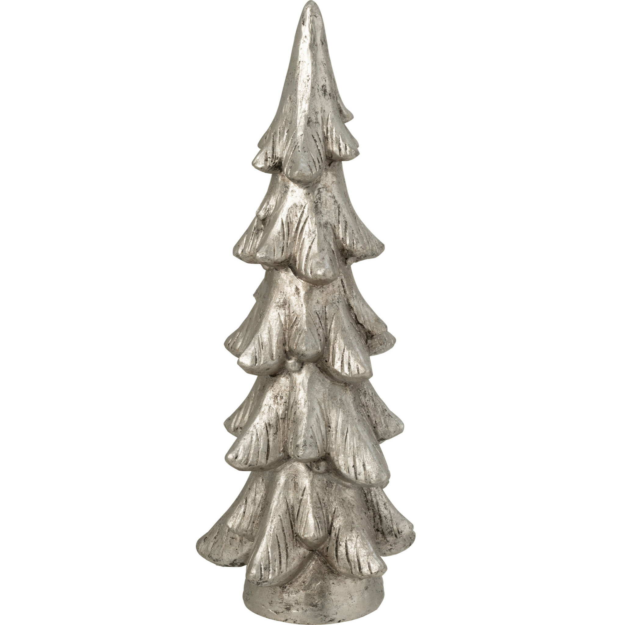 J-Line décoration Sapin de Noël - magnésium - argent - large