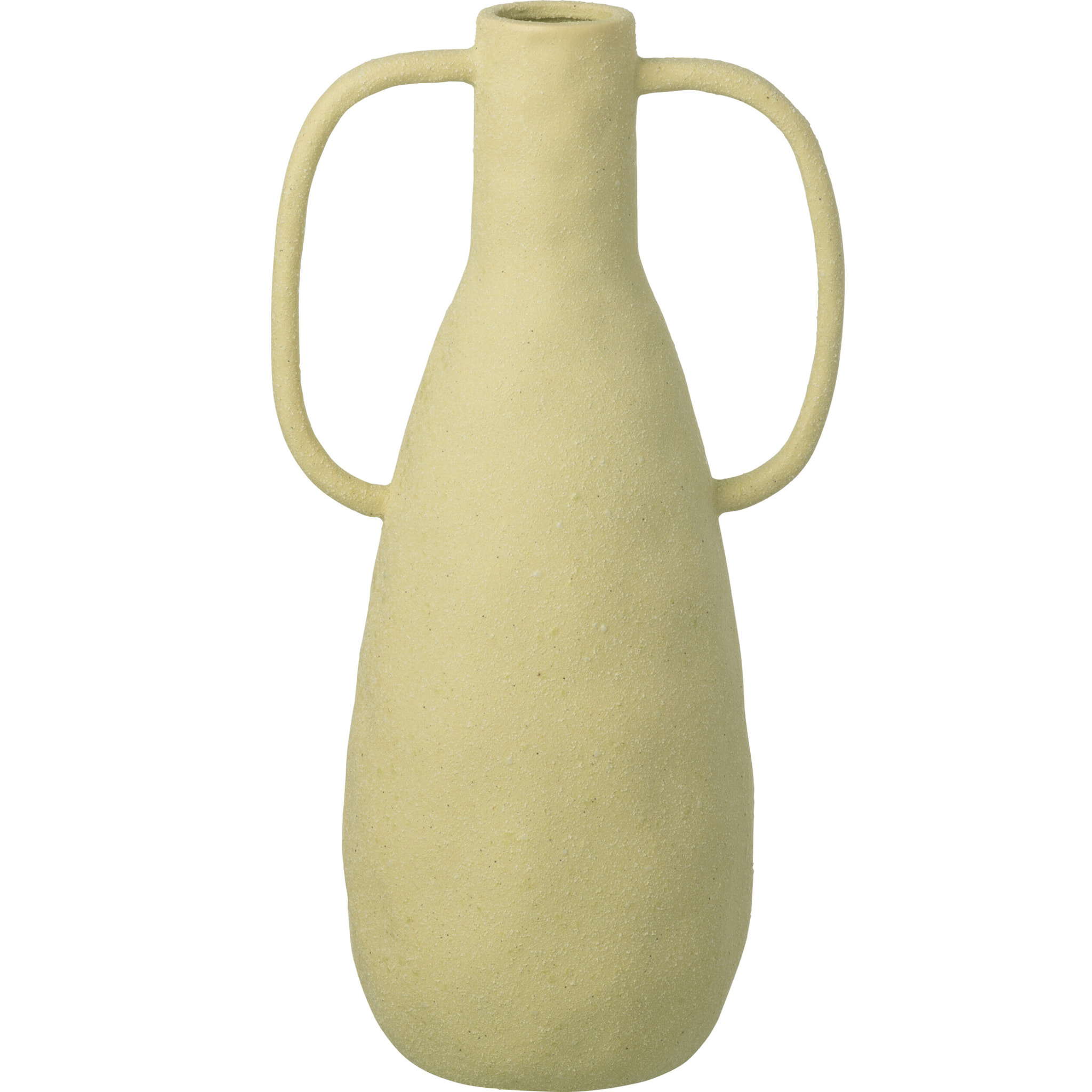 J-Line Vase Jodi - grès - vert menthe - large