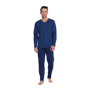 Pigiama uomo paul in caldo cotone con scollo a V Noidinotte