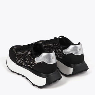 Sneakers Platform con Borchie Metalliche