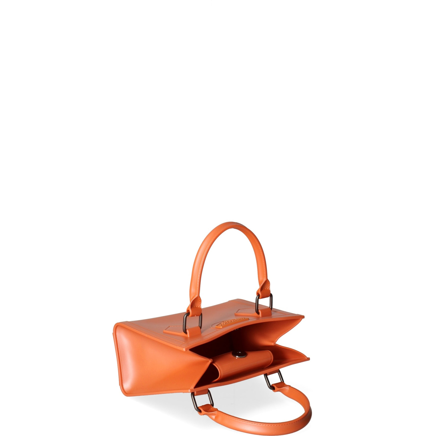 Borsa a mano da donna - Modello False - 100% Pvc - 15.0 x 19.0 x 10.0 cm