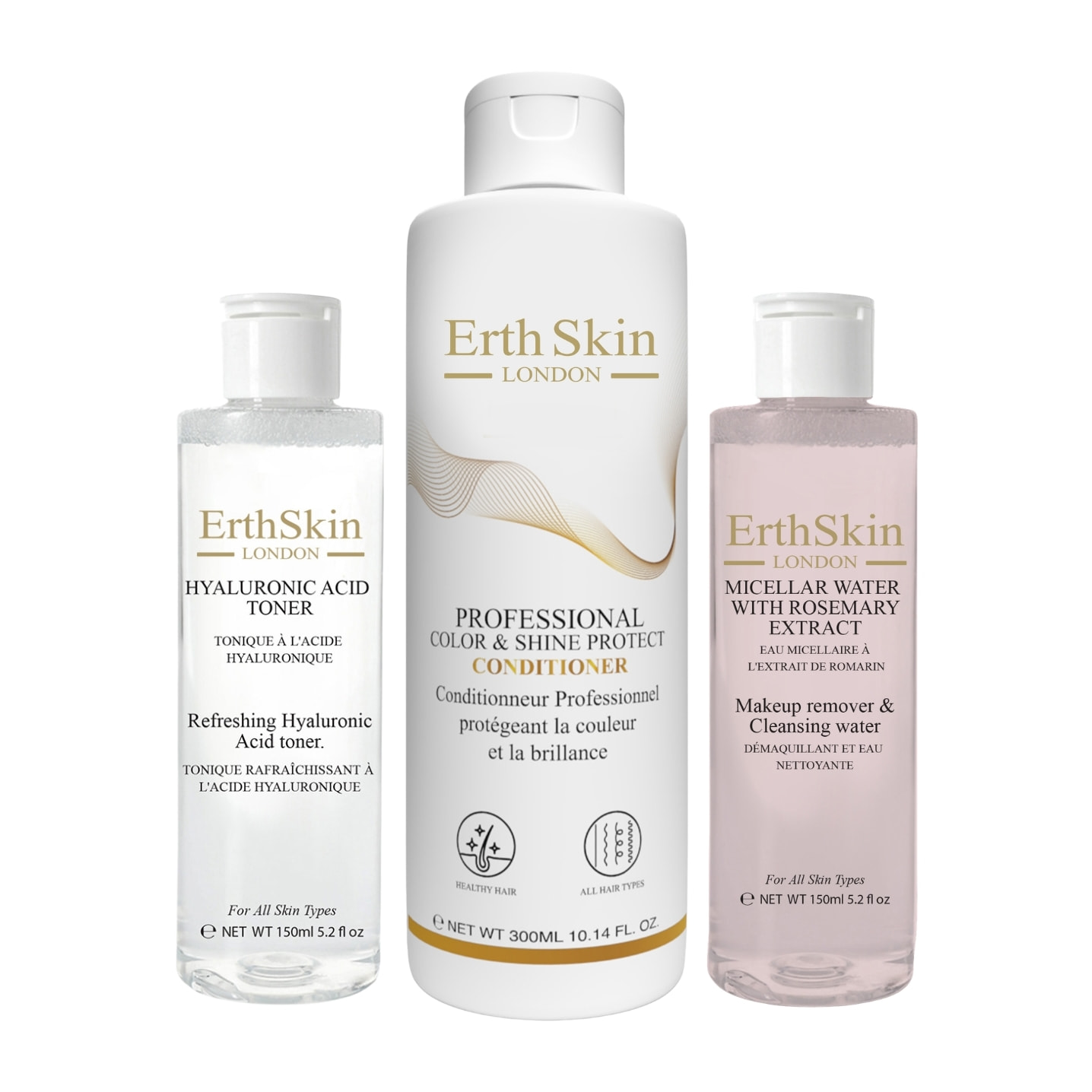 Set de cuidado para piel y cabello Hydra Fresh