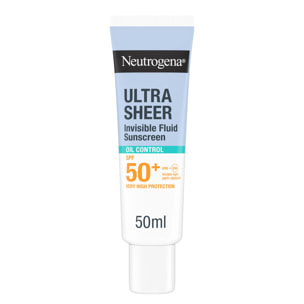Ultra Sheer SPF 50+ - Fluide Solaire Invisible Ultra Sheer Oil Control 50 ml