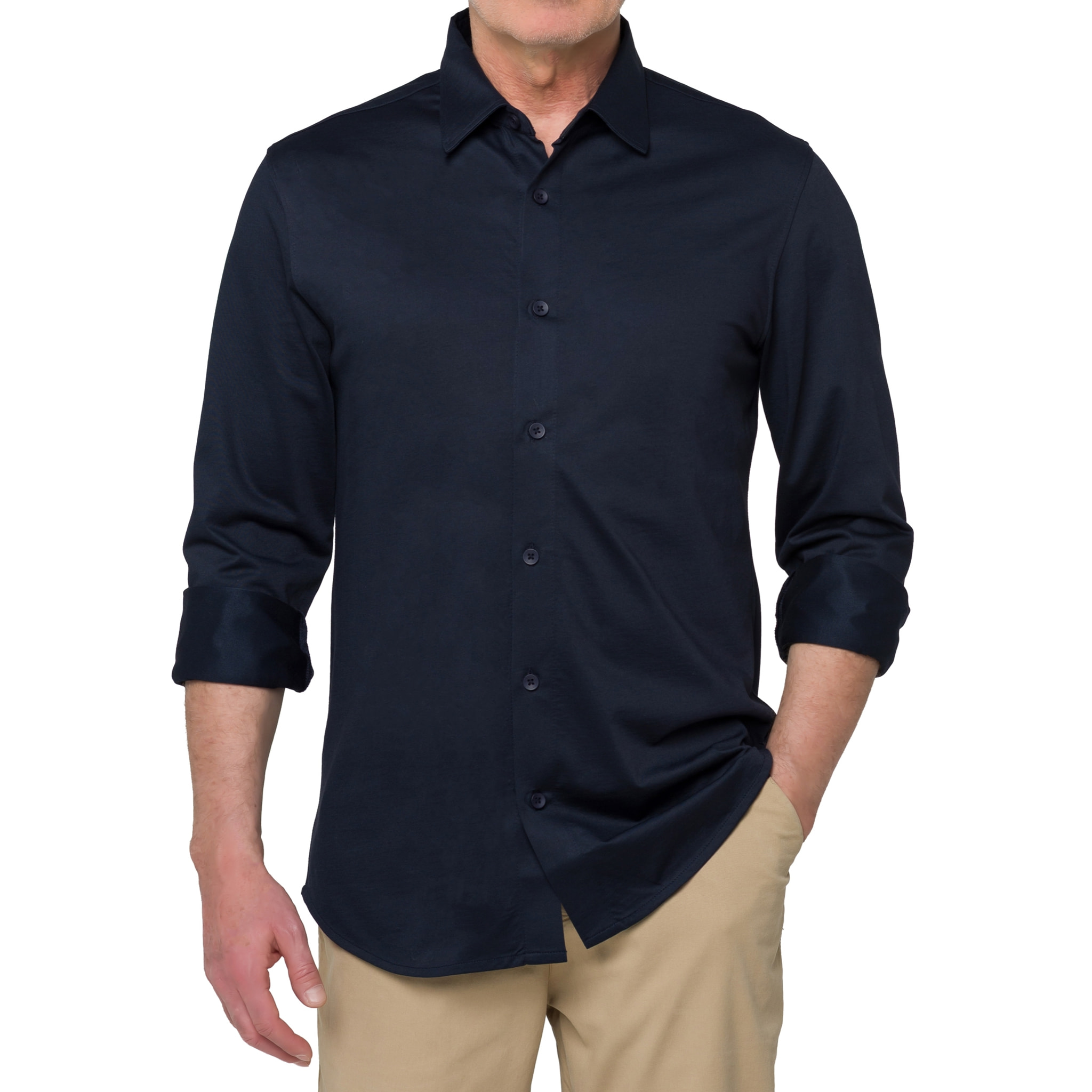 Camicia Hot Buttered Bangai Navy blu