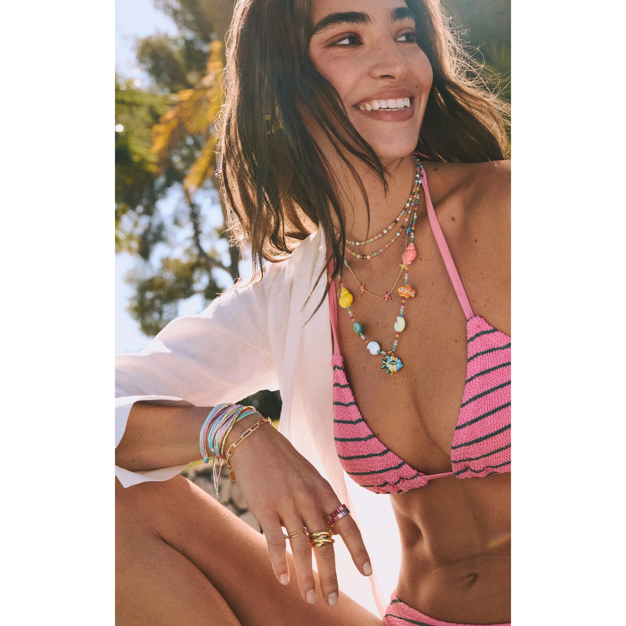 Pack 3 Pulseras Pastel Rainbow Acero