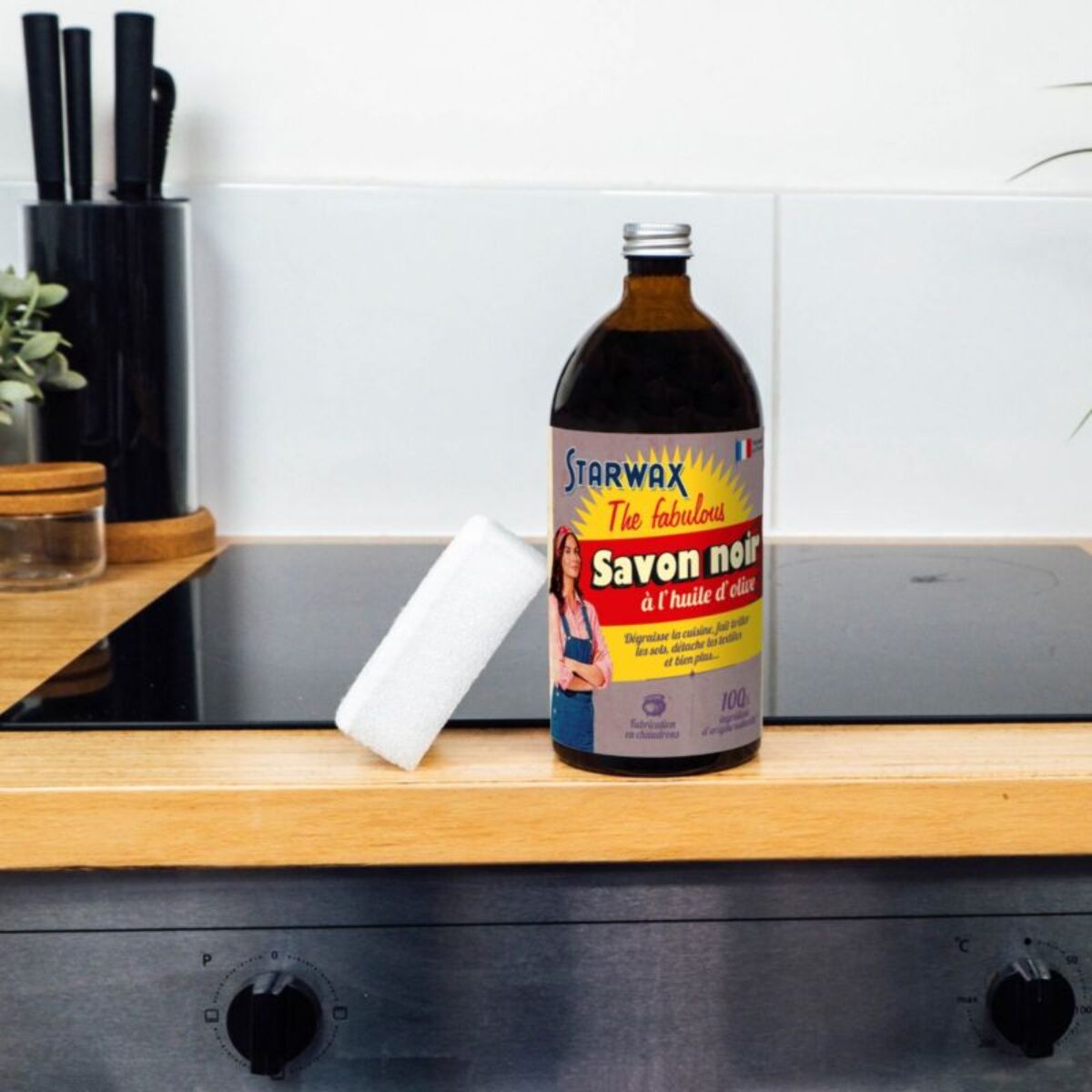 Nettoyant STARWAX SAVON NOIR À L'HUILE D'OLIVE 1L