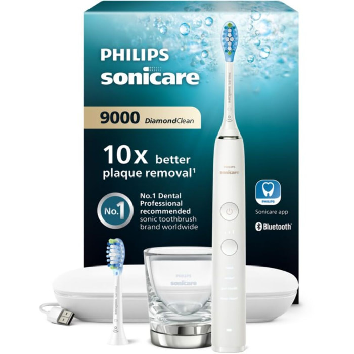 Brosse à dents électrique PHILIPS Sonicare Diamondclean 9000 HX9913/17