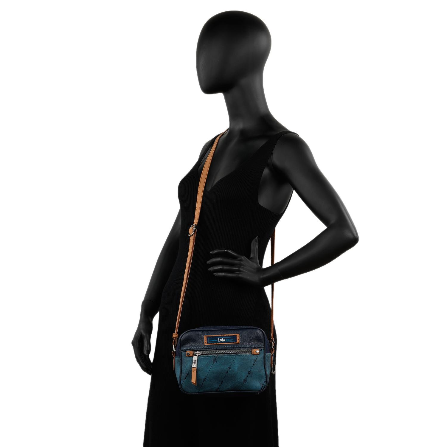 Bolso Bandolera Mujer Sint/Pu Lois Venice Azul