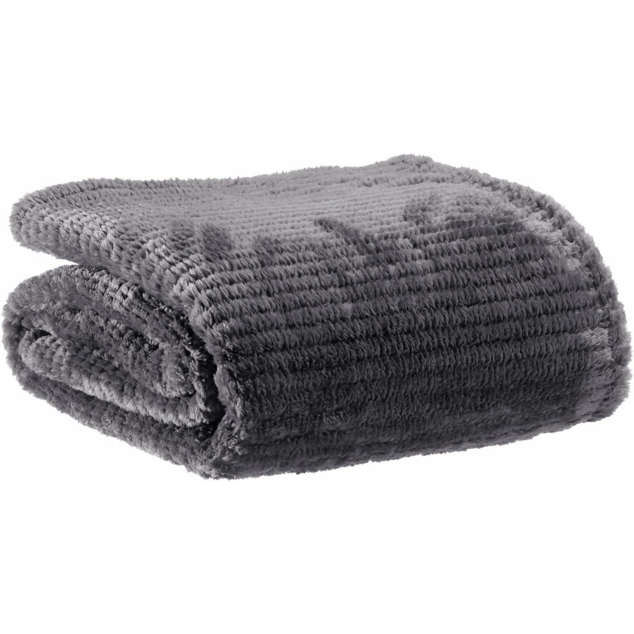 Plaid Saya 100% Polyester Graphite