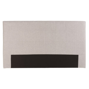 ARTHUR - Tête de lit rembourrée pour lits 160/180cm couleur grise