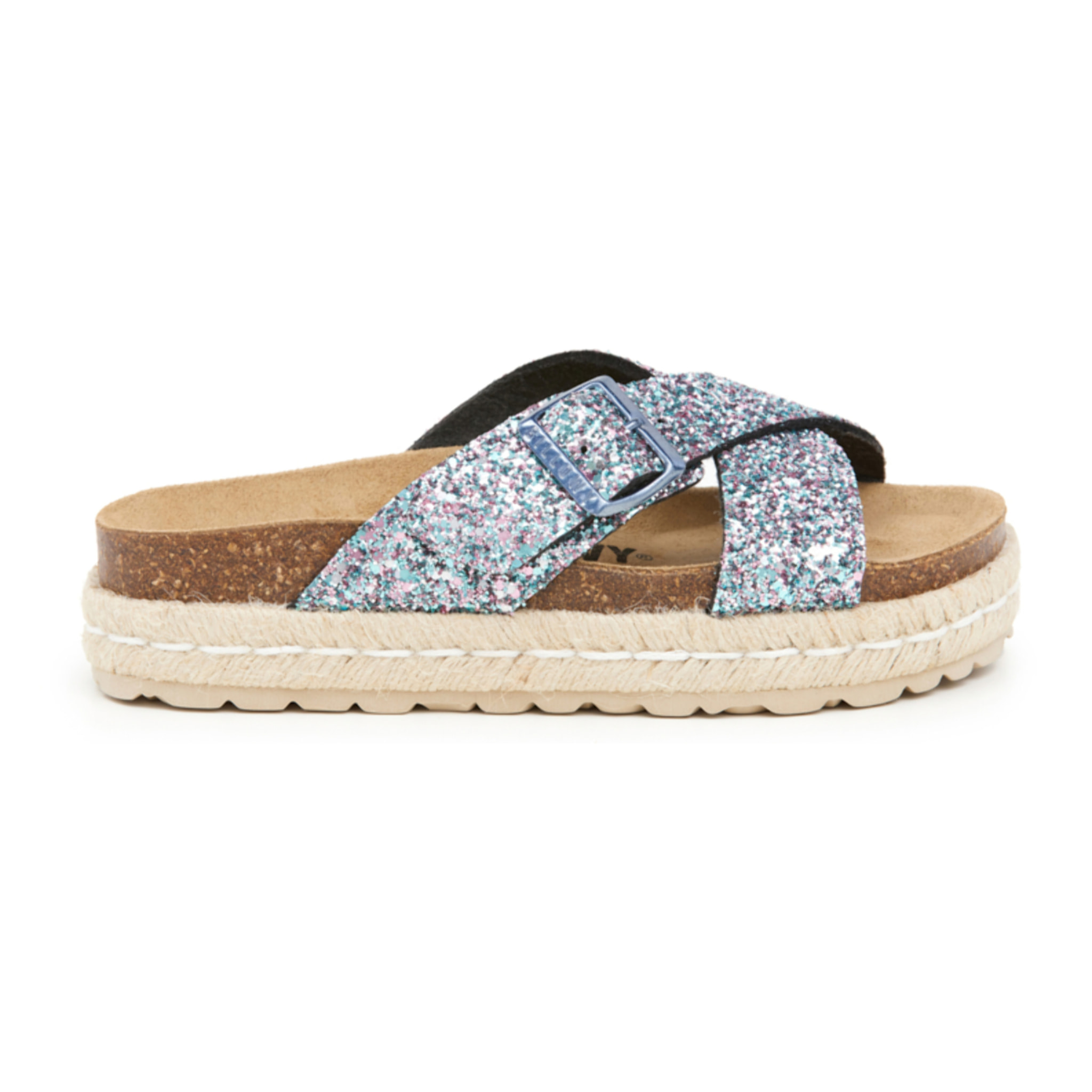 SANDALO CON ZEPPA BILLOWY BLU