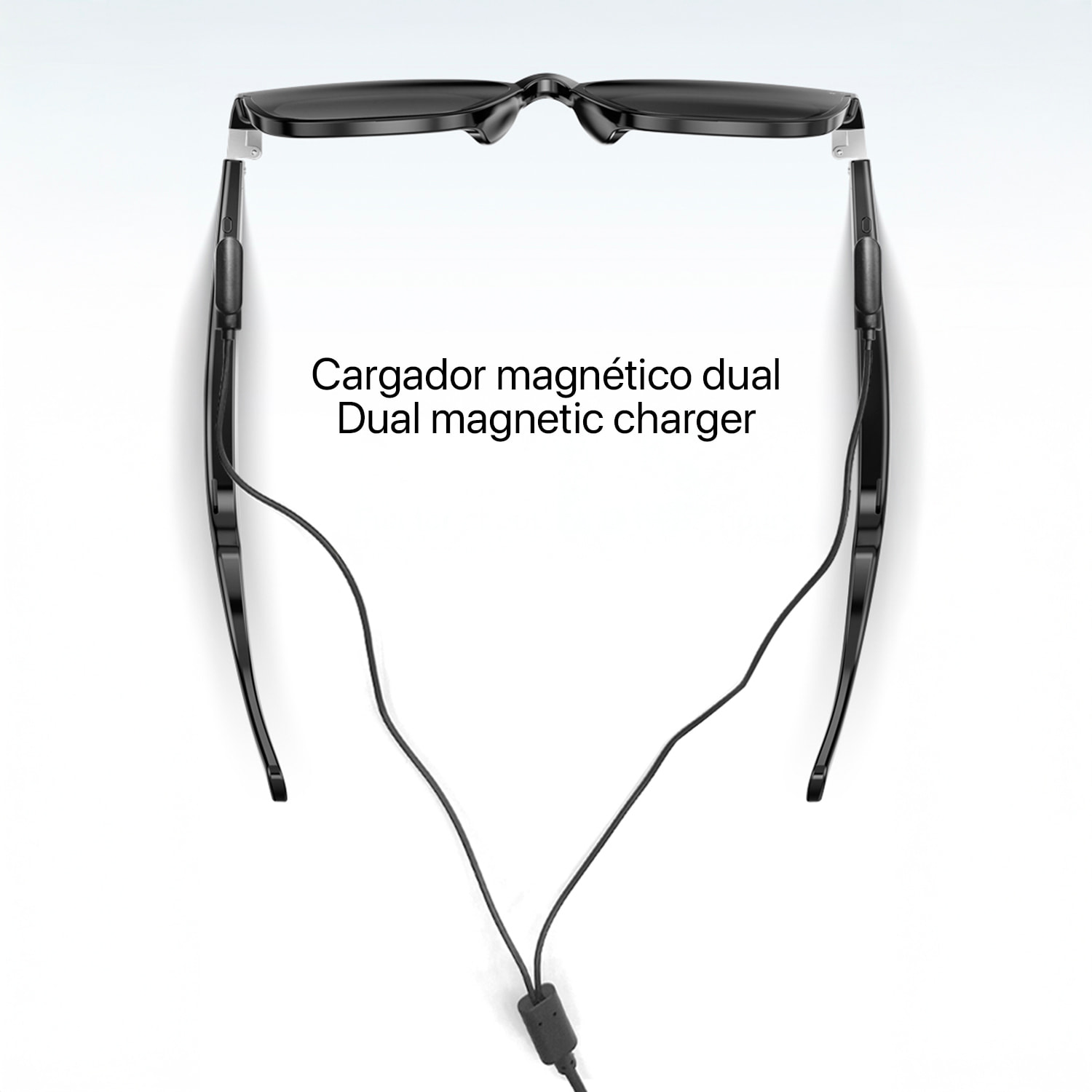 Gafas inteligentes GS260, responder y rechazar llamadas, control de música con sonido envolvente.