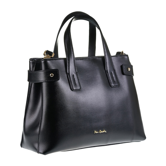 Borsa a mano da donna Made in Italy - Modello Emberly Nova - 100% pelle - 35.0 x 25.5 x 14.0 cm