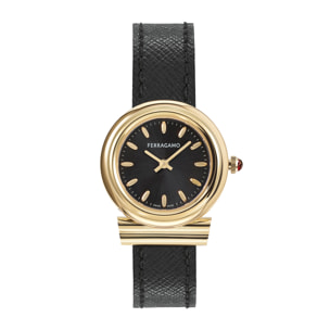 Ferragamo Reloj Analógico De Cuarzo Mv-Gancini
