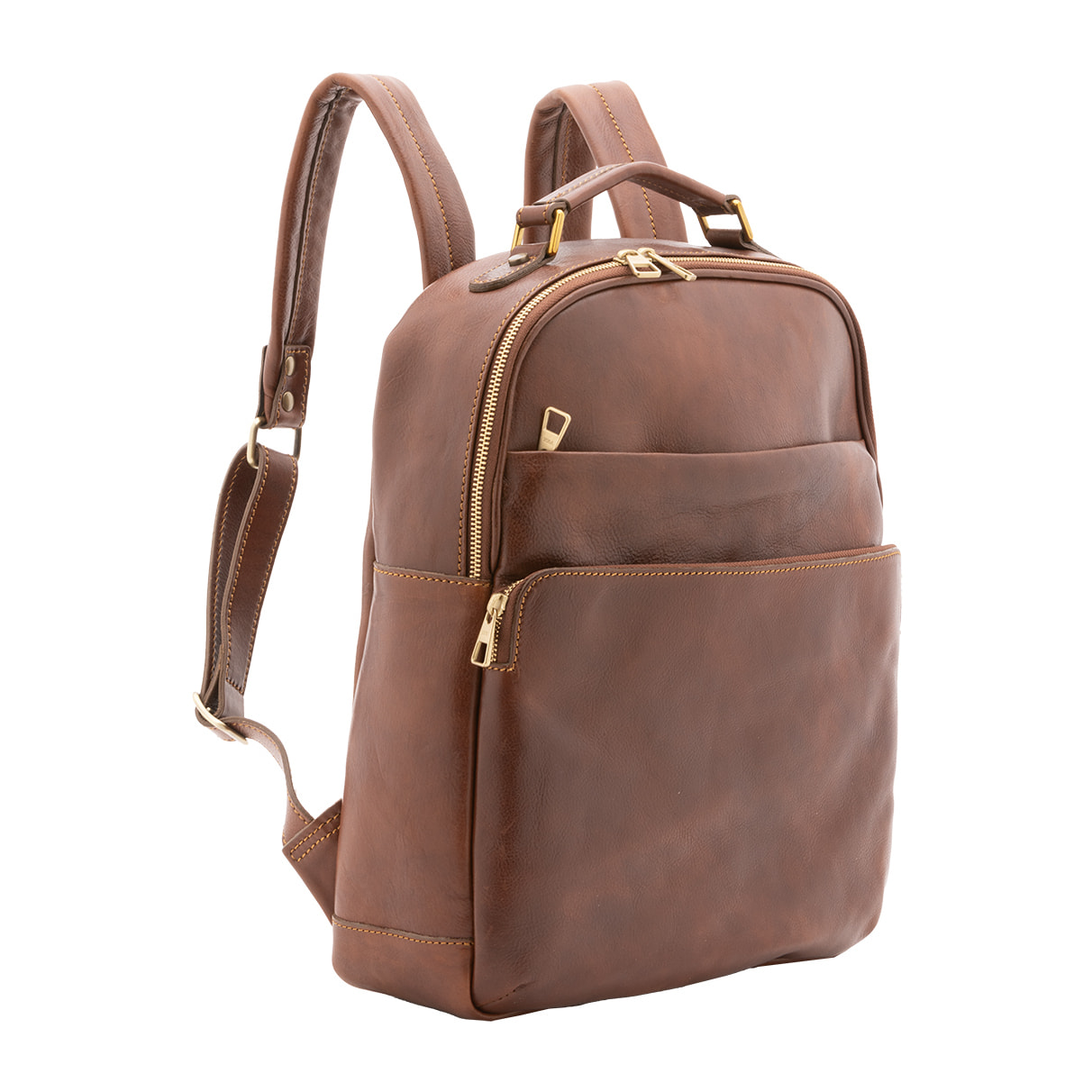 Zaino  unisex In Vera pelle Made in Italy 39x31x10 cm