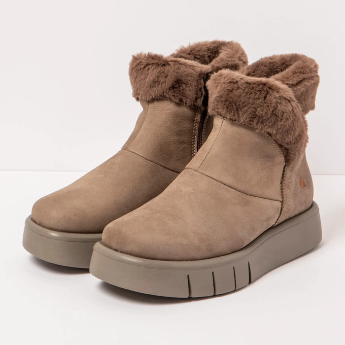 Botines 1346 NOBUCK TAUPE/ MALAGA color Taupe